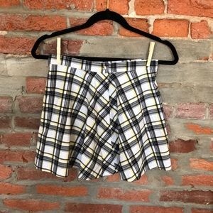 American Apparel Plaid Mini Skirt